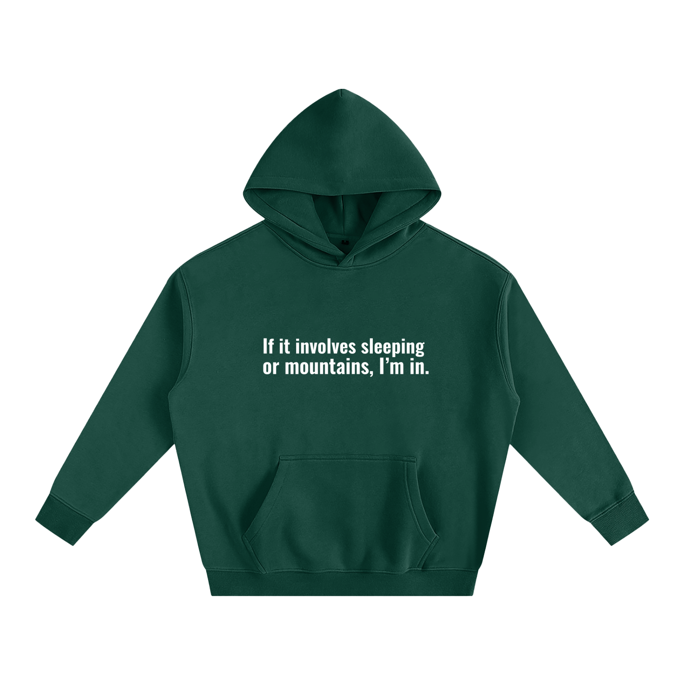 Oversize Fleeced Hoodie